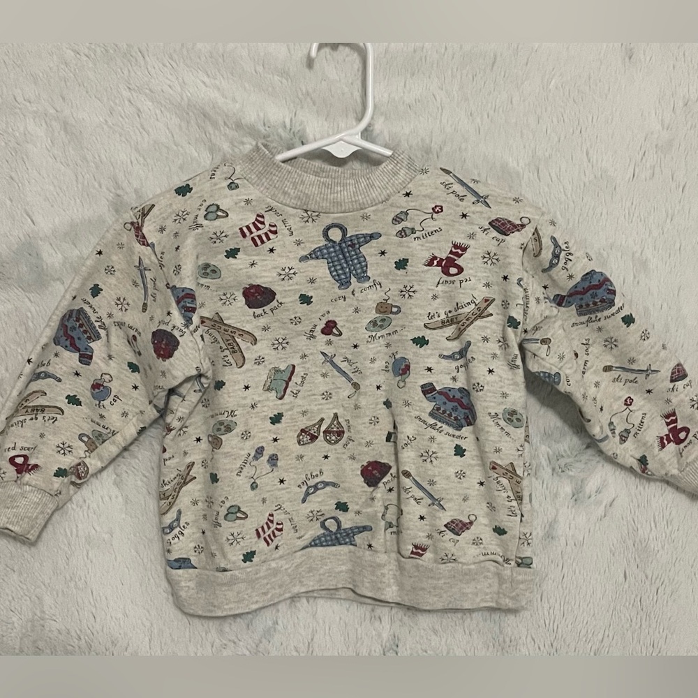Baby Guess Winter Crewneck Unisex 6-12m